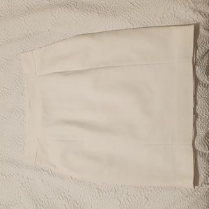 H&M Cream Pencil Skirt - Size 6
